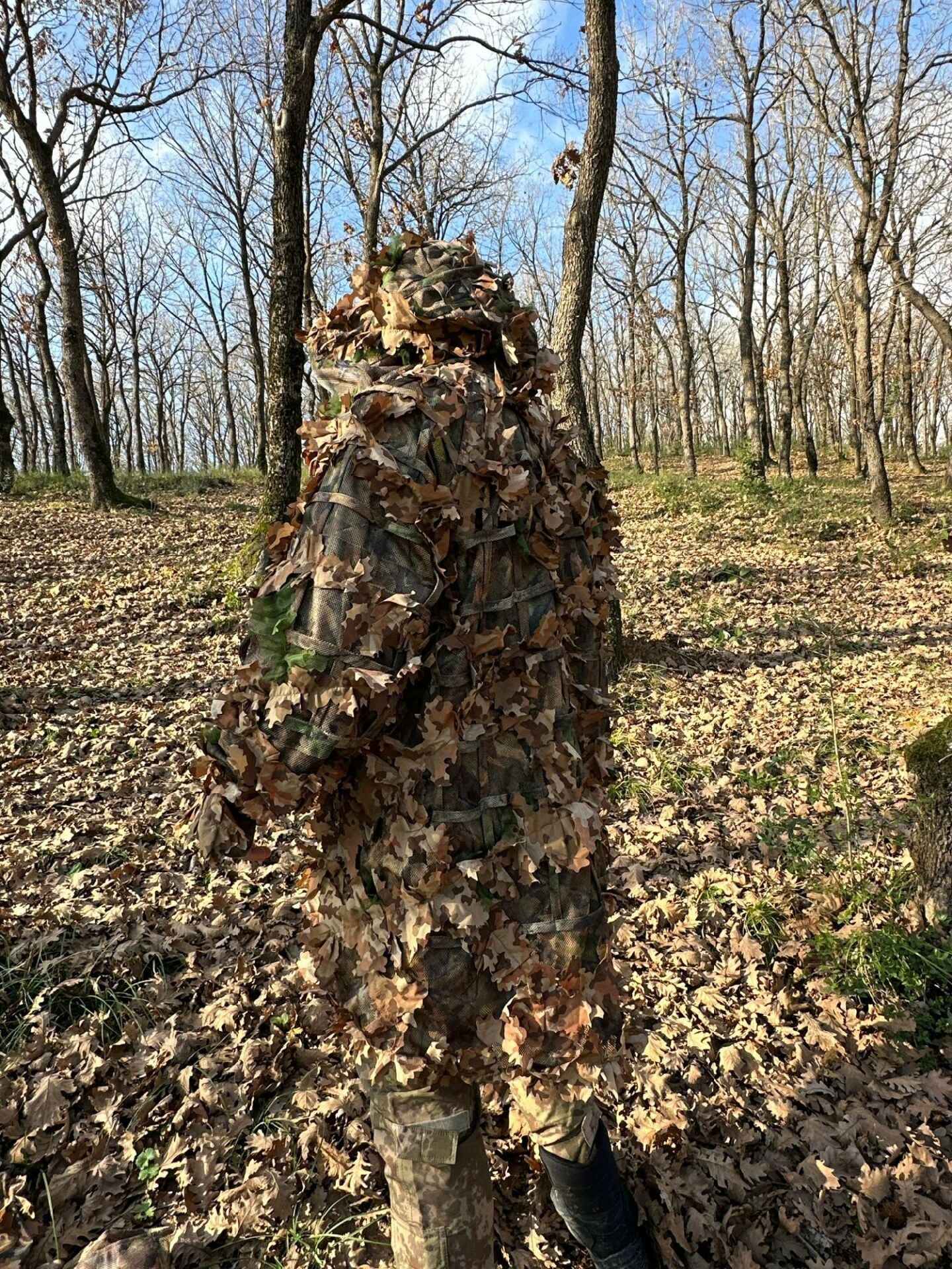 KMCS Cloak Ghillie Suits Designed Nem ve Yağmurda Kararma Tepkili Lazer Kesim Kamuflaj Pelerin KMCS Cloak Ghillie Suits Designed Nem ve Yağmurda Kararma Tepkili Lazer Kesim Kamuflaj PelerinDark Forest Green (Yeşil)