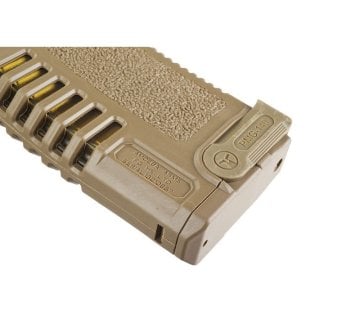 ARES AMOEBA MIDCAP 140BB 5.56 REALISTIC AEG MAGAZINE ŞARJÖR - TAN