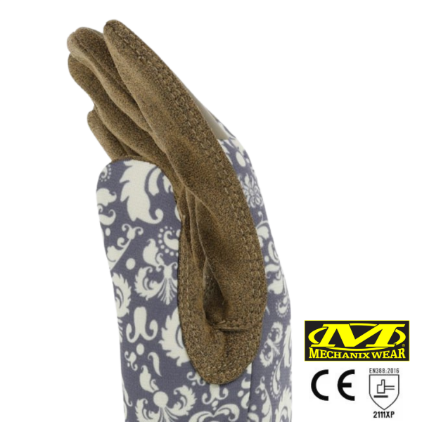 Mechanix Orginal Ethel® Jubilee Kadın Eldiven (Mavi/Kahve) ETH-JBL