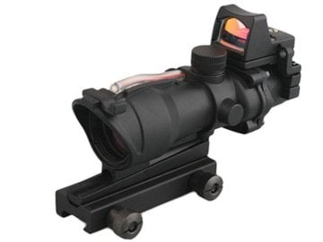 EMERSON ACOG Tipi 4X Nişangah W/RM dot (RED-KIRMIZI) EM5161