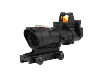 EMERSON ACOG Tipi 4X Nişangah W/RM dot (RED-KIRMIZI) EM5161