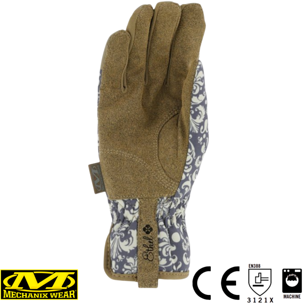 Mechanix Orginal Ethel® Jubilee Kadın Eldiven (Mavi/Kahve) ETH-JBL