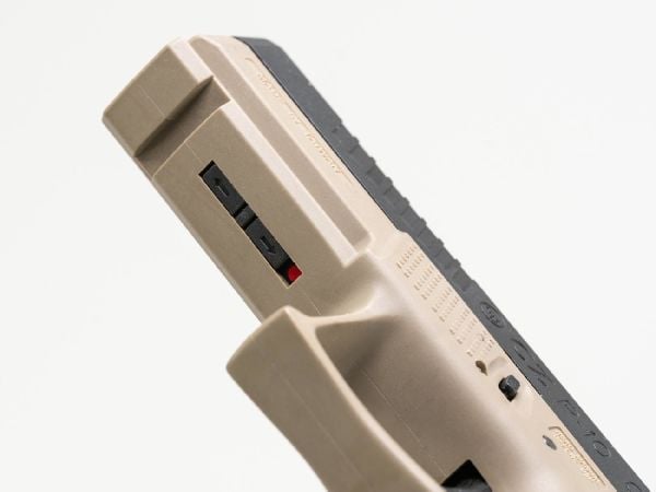 ASG CZ P-10C GBB CO2 Airsoft Tabanca - Dual Tone SIYAH-FDE 19923