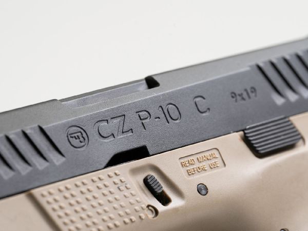 ASG CZ P-10C GBB CO2 Airsoft Tabanca - Dual Tone SIYAH-FDE 19923