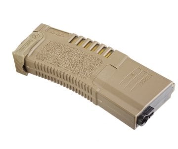 ARES AMOEBA HIGHCAP 300BB 5.56 REALISTIC AEG MAGAZINE ŞARJÖR - TAN