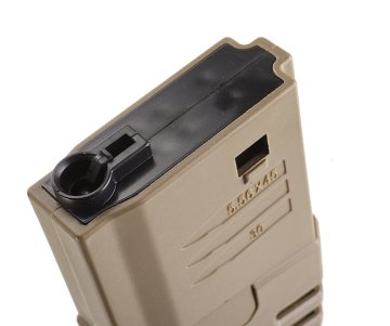 ARES AMOEBA HIGHCAP 300BB 5.56 REALISTIC AEG MAGAZINE ŞARJÖR - TAN