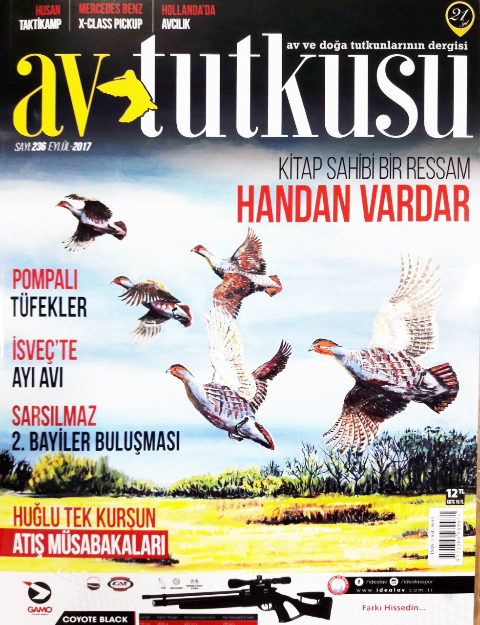 AV TUTKUSU DERGİSİ AYLIK GÜNCEL SAYI