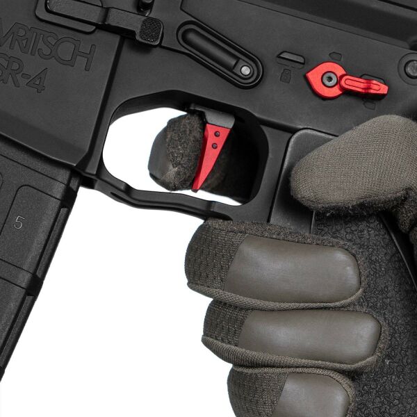 Novritsch SSR4 Mk2 Trigger Face V2 - SILVER TETIK