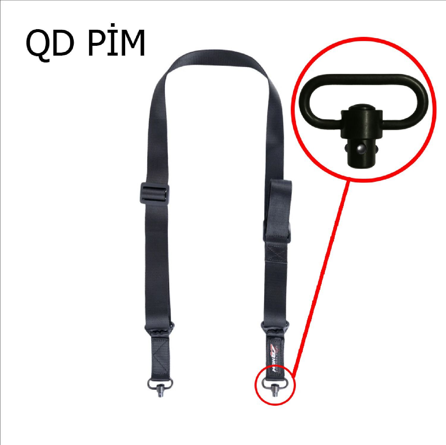 MAMBA MA1 QD ASKI KAYIŞI SİYAH