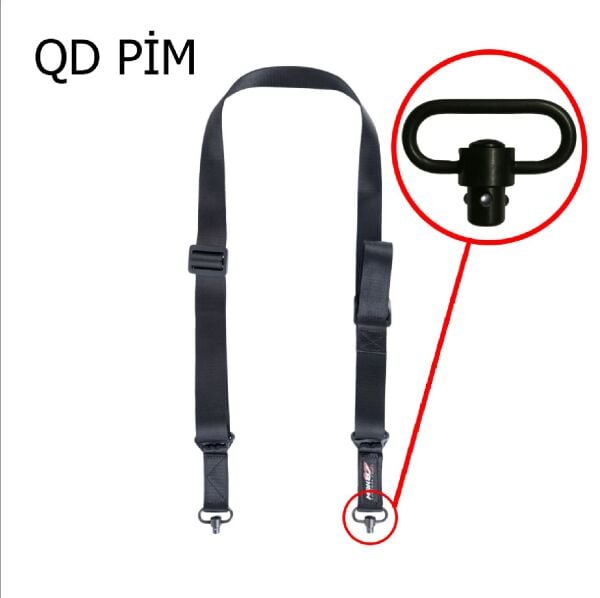 MAMBA MA1 QD ASKI KAYIŞI SİYAH