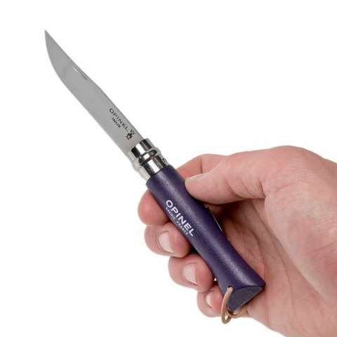 Opinel Inox Trekking 6 No Paslanmaz Çelik Çakı (Mor)