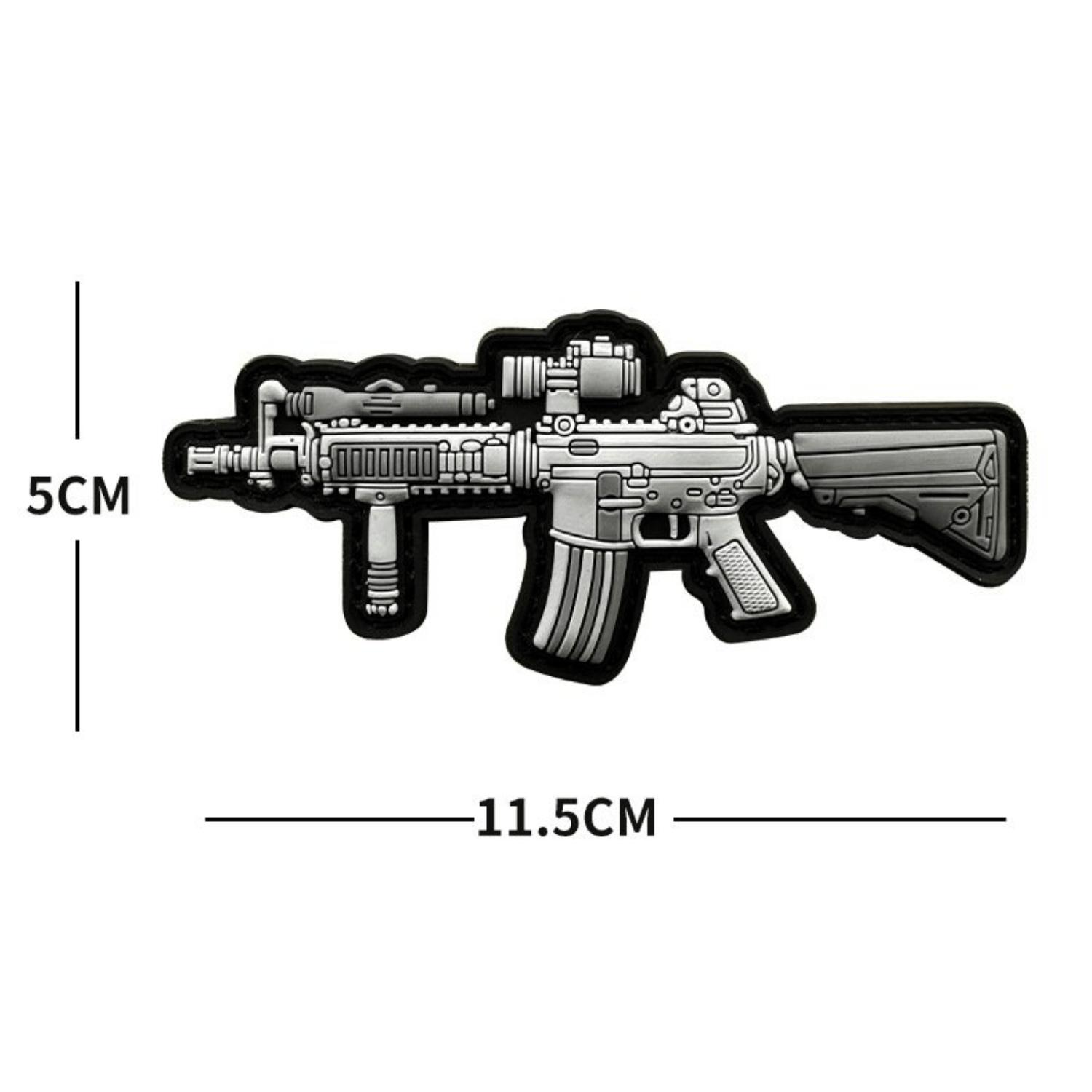 DA 3D PVC Patch AR15 FULLY GEARED DA-NAS-269