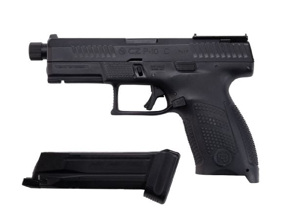 ASG CZ P-10C GBB Airsoft Tabanca (CO2 Versiyon, Optik Plakalı) - Siyah 19593