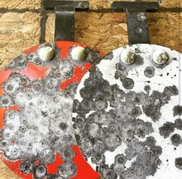 20cm Çaplı Kulaklı Yuvarlak Gong Hedef