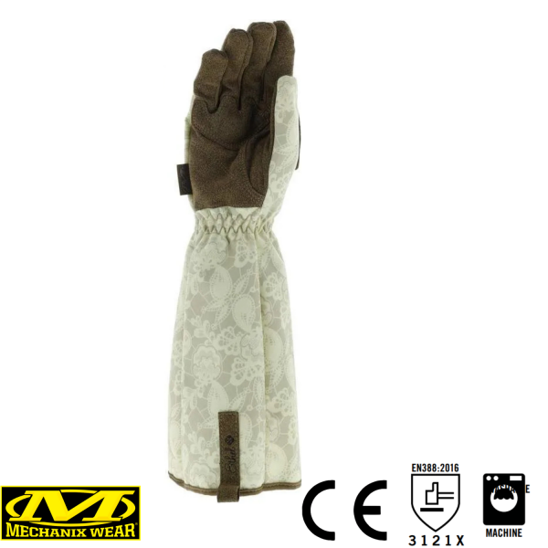 Mechanix Orginal Ethel® Rose Kadın Eldiven (Beyaz/Kahve) ETH-RSE