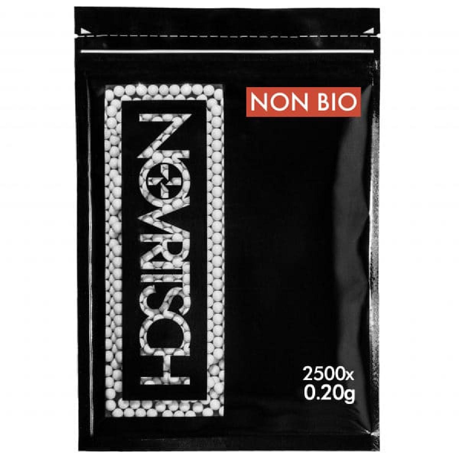 Novritsch 0.20g Non-Bio Airsoft BB - 2500'li Yüksek Hassasiyetli BB (B20N)
