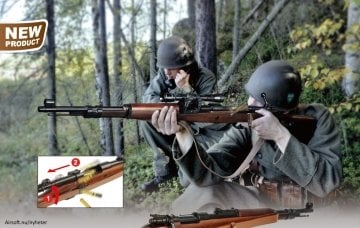 G980 SE AIRSOFT KAR98 SHELL EJECT GBB TÜFEK + SET KARTUŞ + Dummy