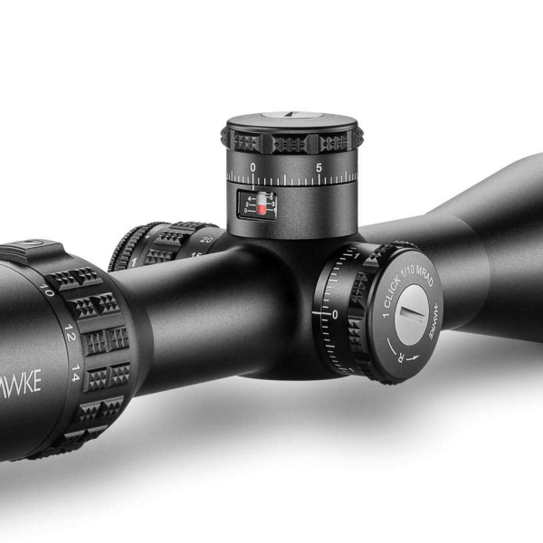 HAWKE SideWinder 30mm SFP 4.5-14x44 10x 1.2 Mil Dot + (Half Mil Reticle) Yivli Tüfek Dürbünü 17140