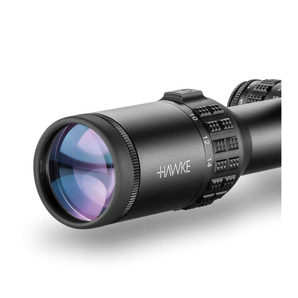 HAWKE SideWinder 30mm SFP 4.5-14x44 10x 1.2 Mil Dot + (Half Mil Reticle) Yivli Tüfek Dürbünü 17140