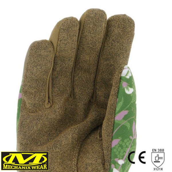 Mechanix Orginal Ethel® Ethel V&A Sweet Pea (Yeşil/Kahve) Kadın Eldiven ETH-VASP