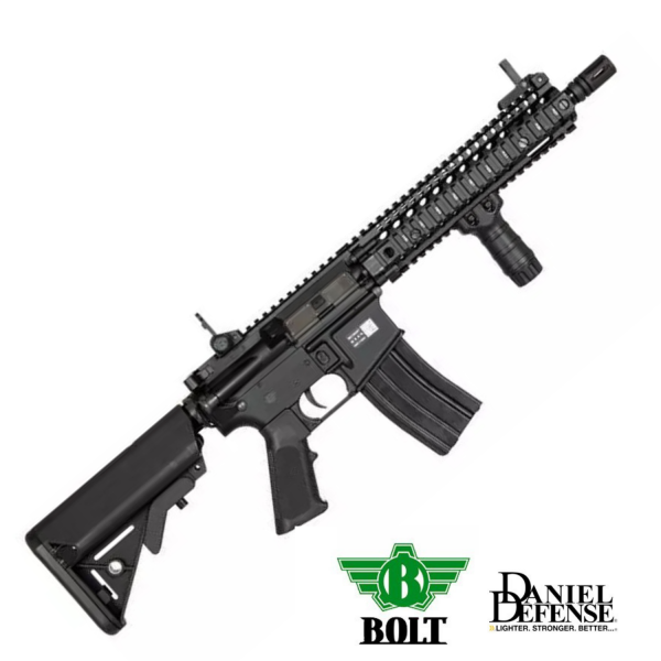 BOLT DANIEL DEFENSE LISANSLI DD MK18 MOD1 BRSS TEPMELI Airsoft Tüfek - Siyah