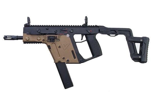 KRYTAC Kriss Vector SMG Dual Tone AEG Airsoft Tüfek KTAEG-VSMGF-2T01