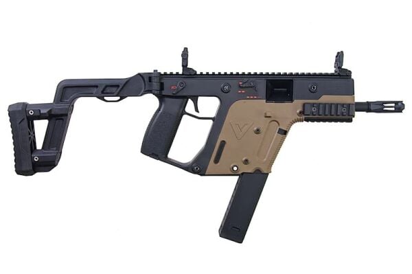 KRYTAC Kriss Vector SMG Dual Tone AEG Airsoft Tüfek KTAEG-VSMGF-2T01