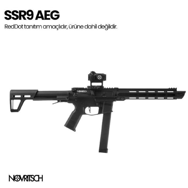 Novritsch SSR9 Black AEG Airsoft Tüfek