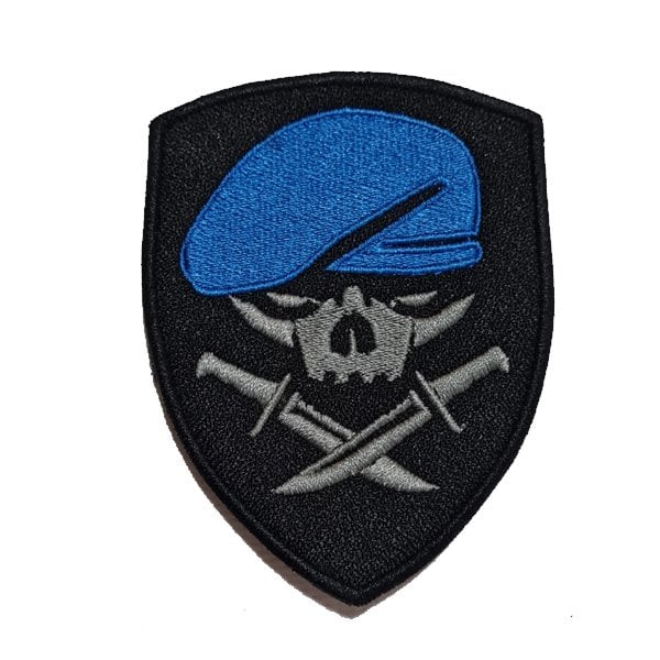 MAVİ BERELİ KOMANDO PATCH