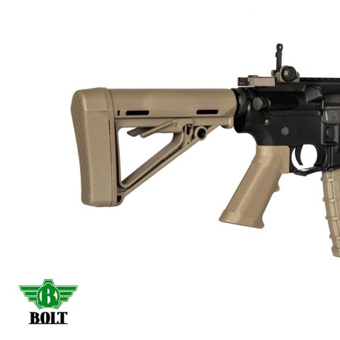 BOLT B4 URG-U M-LOK TAN Gerçek Tepmeli Airsoft Tüfek Çöl Rengi