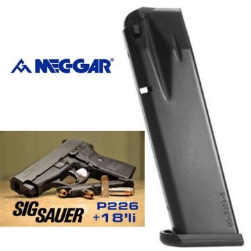 MEC-GAR SIG SAUER P226 18+1 YEDEK ŞARJÖR