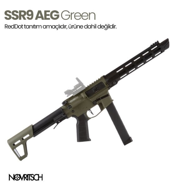 Novritsch SSR9 GREEN HAKI AEG Airsoft Tüfek SSR9 R7G15