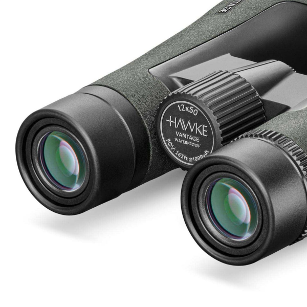HAWKE Vantage 12x50 EL DÜRBÜNÜ Waterproof Binocular (Yeşil) 34127