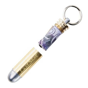 True Utility TU 244 Bullet Stash Kumbaralı Anahtarlık