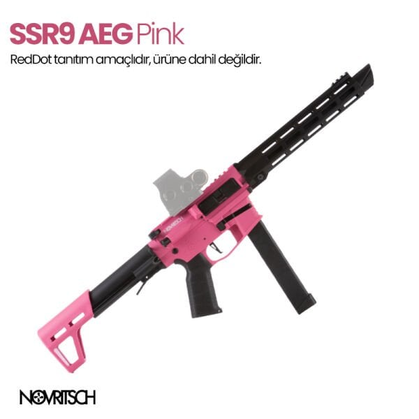 Novritsch SSR9 PINK AEG AirsoftTüfek SSR9 R7PK15