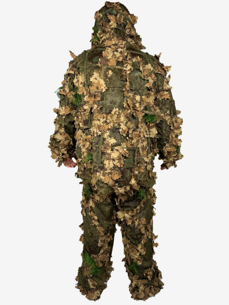 KMCS Ghillie Suit Lazer Kesim Bitki Örtüsü Next Gren Brown Kamuflaj Takımı
