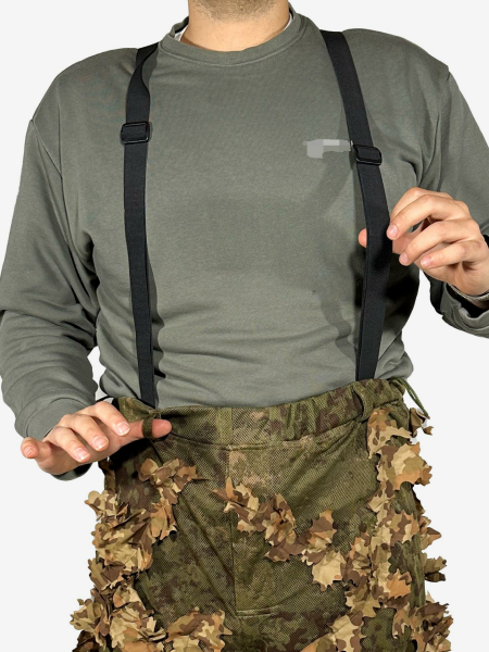 KMCS Ghillie Suit Lazer Kesim Bitki Örtüsü Next Gren Brown Kamuflaj Takımı