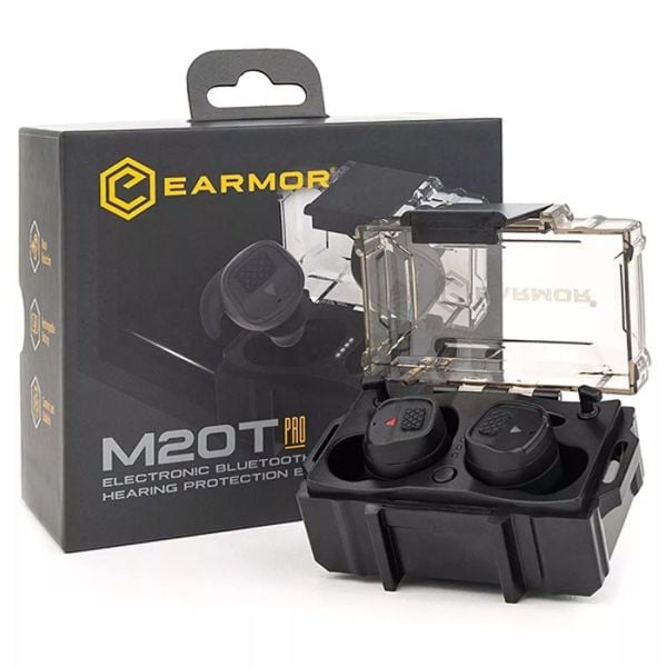 Opsmen Earmor Earbuds M20T Pro BLACK Kablosuz Bluetooth Atış Kulaklığı Kulak Koruma Siyah