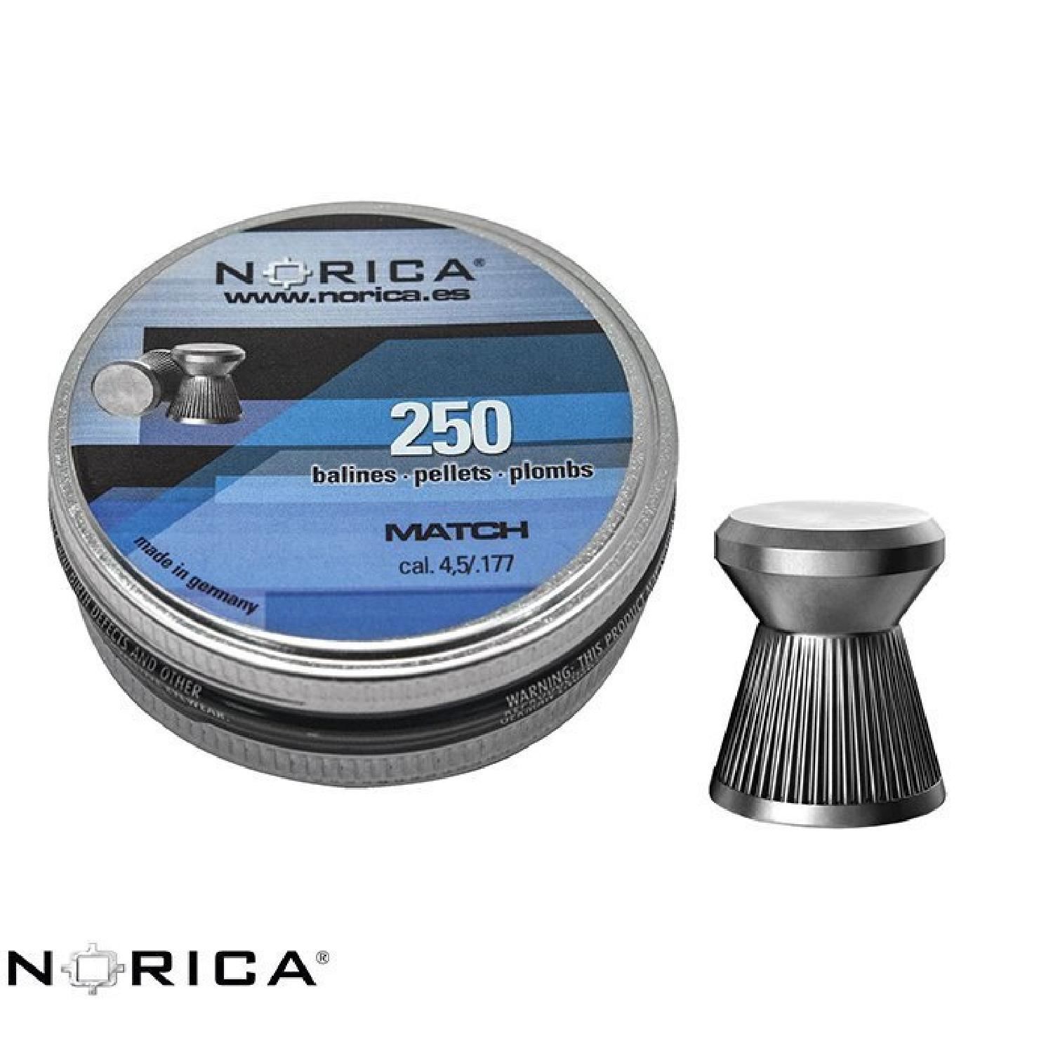 NORICA Match  4,5 mm  Havalı Saçma *250Adet 7.48gr