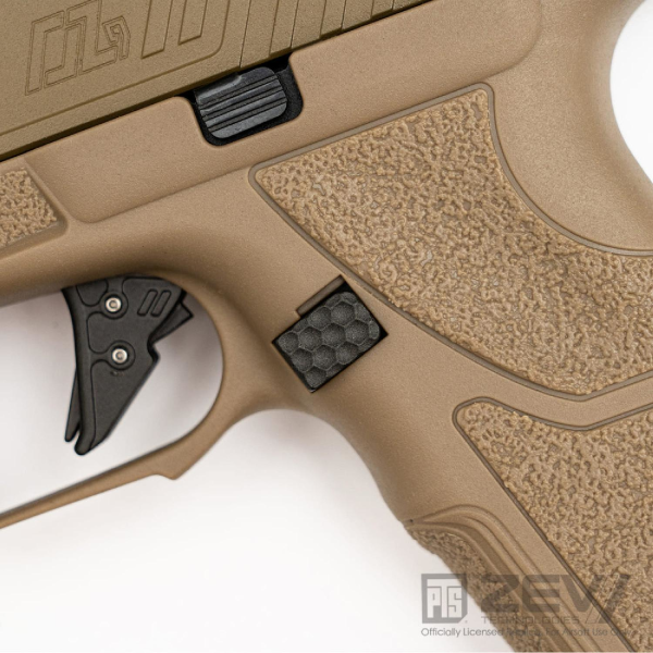 PTS ZEV OZ9 Elite TAN GBB Airsoft Tabanca DARK EARTH ZV613680313