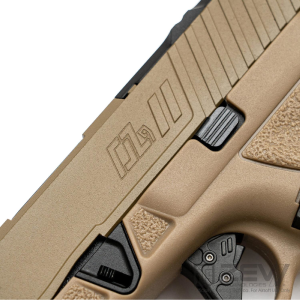 PTS ZEV OZ9 Elite TAN GBB Airsoft Tabanca DARK EARTH ZV613680313