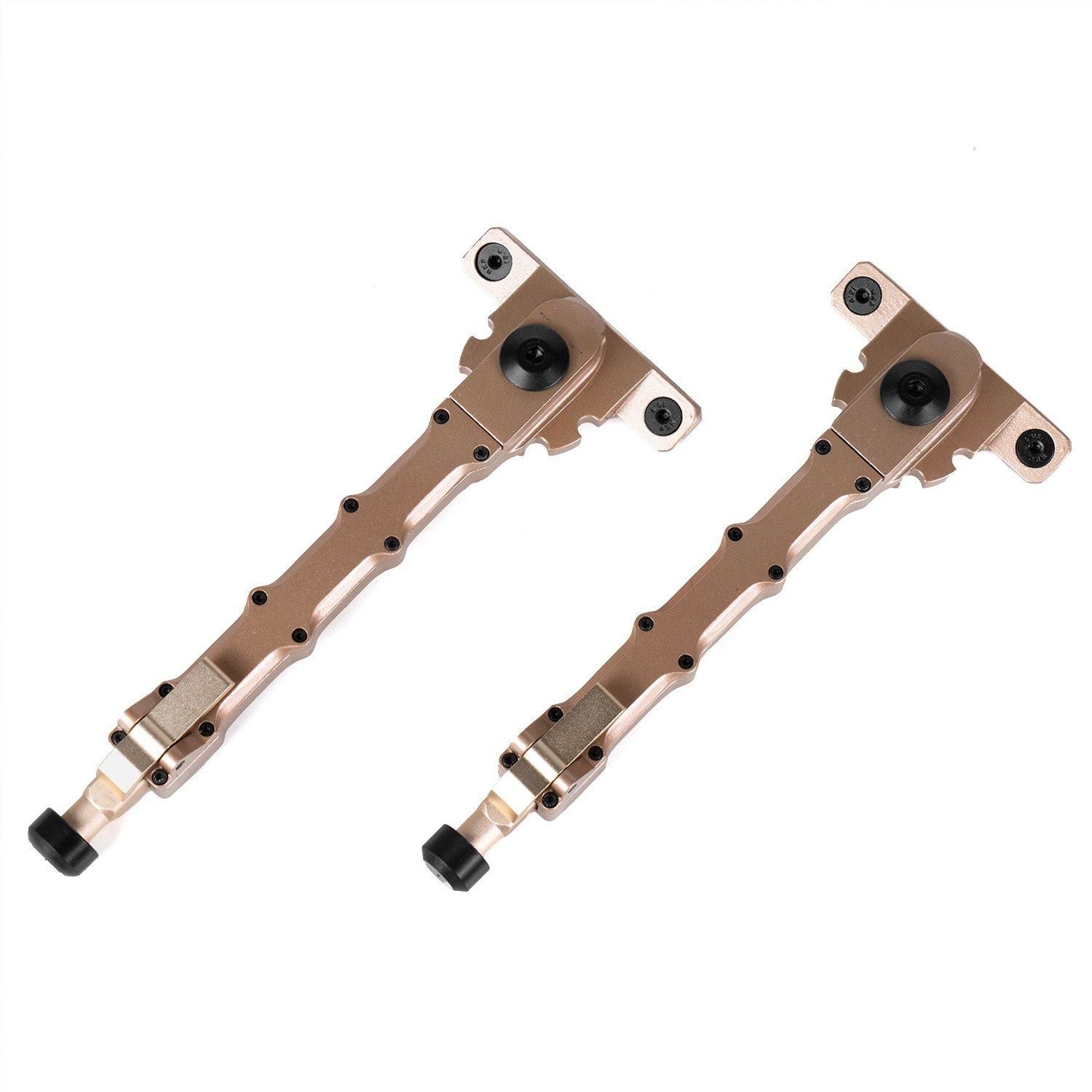Novritsch MLOK raylı tüfekler için YAN BIPOD FDE ÇÖL RENGI E223FD