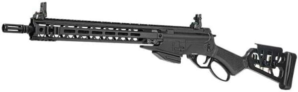 GuayGuay LevAR 15 Black Carbine Gas Powered Lever Action Rifle Tüfek G&G (GAS-LVR-015-BNB-ECM)