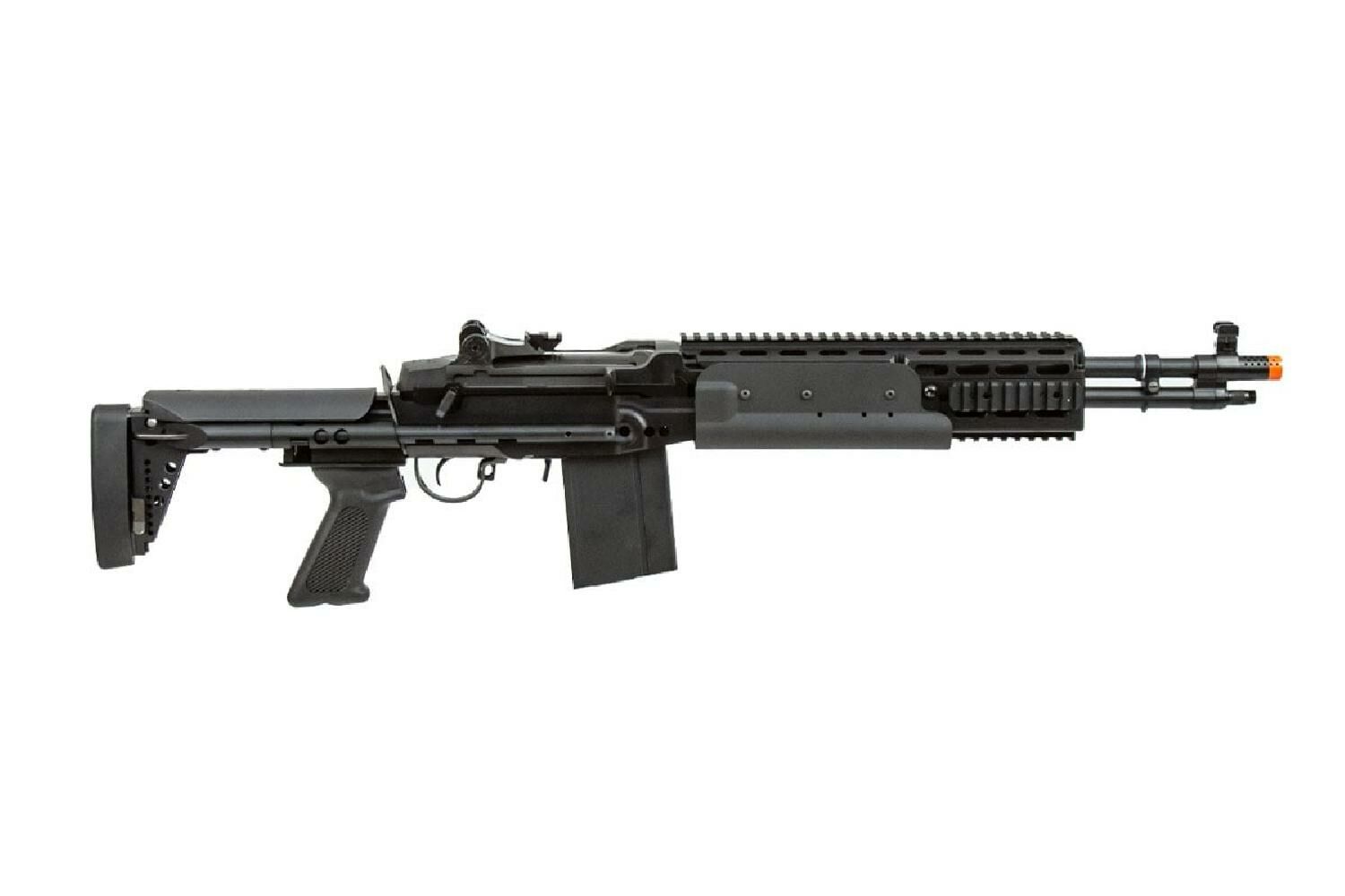G&G Top Tech EBR M14 Airsoft AEG Tüfek w/ Ver 2.0 ETU MOSFET (Siyah / Kısa Namlu)