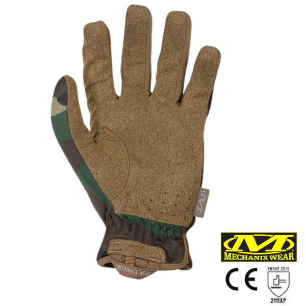 Mechanix Wear® FastFit Woodland Camo Tactical Eldiven FFTAB-77
