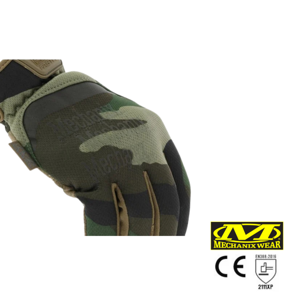 Mechanix Wear® FastFit Woodland Camo Tactical Eldiven FFTAB-77