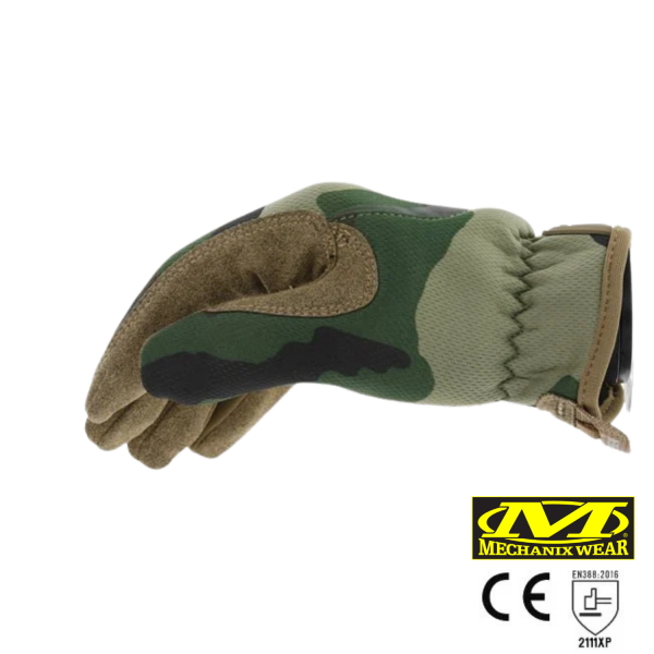 Mechanix Wear® FastFit Woodland Camo Tactical Eldiven FFTAB-77