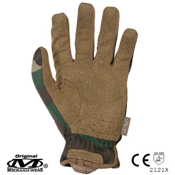 Mechanix Wear® FastFit Woodland Camo Tactical Eldiven FFTAB-77