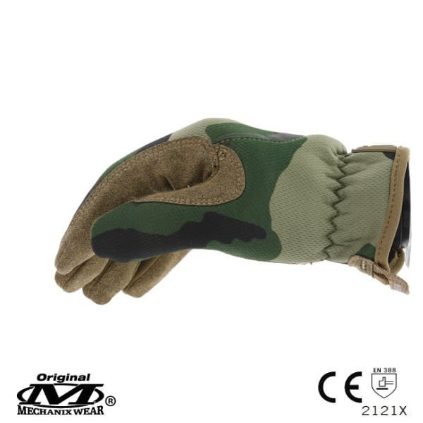 Mechanix Wear® FastFit Woodland Camo Tactical Eldiven FFTAB-77