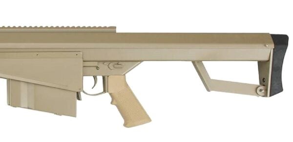 Snow Wolf M82A1 Airsoft AEG Sniper Tüfek 3-9x50 Dürbün Set (Renk: Desert / Kısa Namlu)
